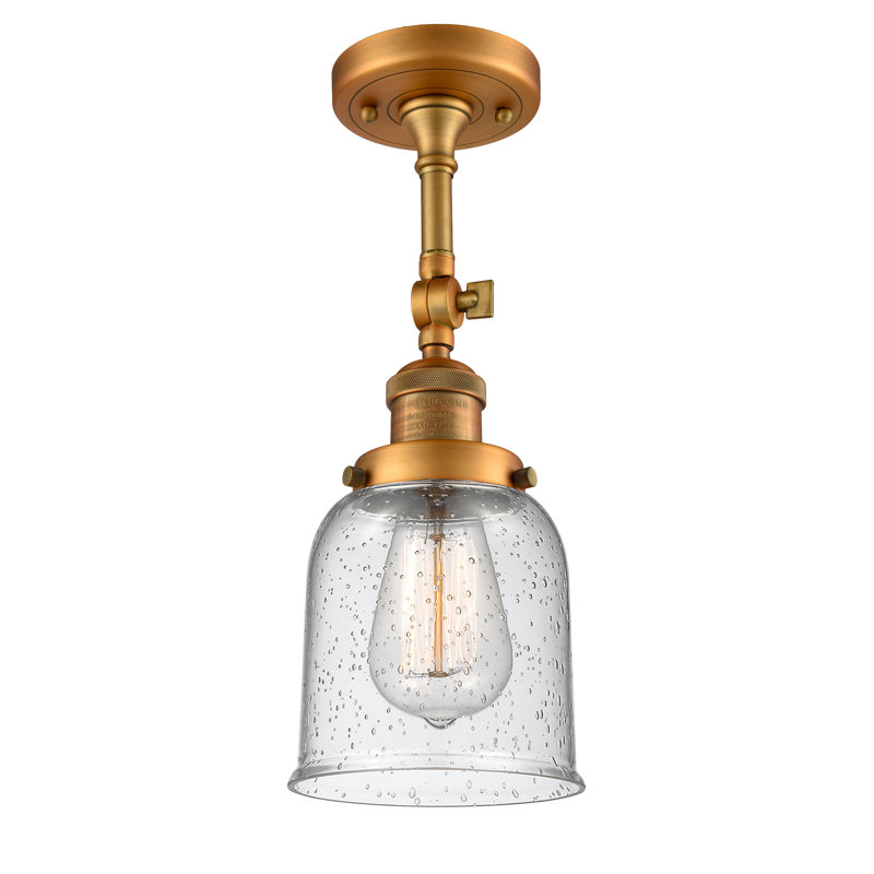 Norberto Armed Sconce, Brushed Brass