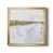 Toile avec cadre or
