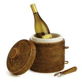 Burma Rattan Ice Bucket