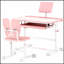 Ensemble de bureau et de chaise pour enfants Qaba, réglable en hauteur avec bureau inclinable, tiroir de rangement et support à livres pour l'écriture, la lecture et le dessin-534701654-534701656