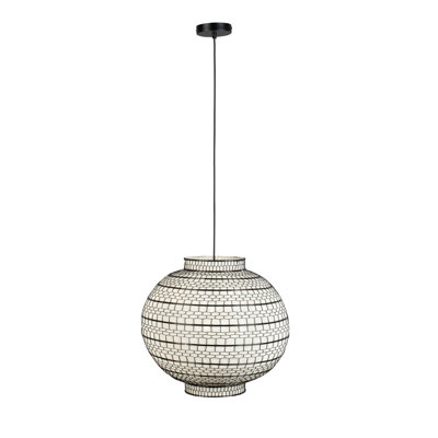 Luminaire suspendu simple globe