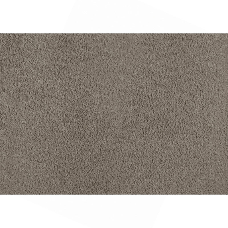Fauteuil demi-tonneau 1 pièce, Tissu brun