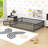 Wood Floor Bed with Door and Safety Rails-1045768316