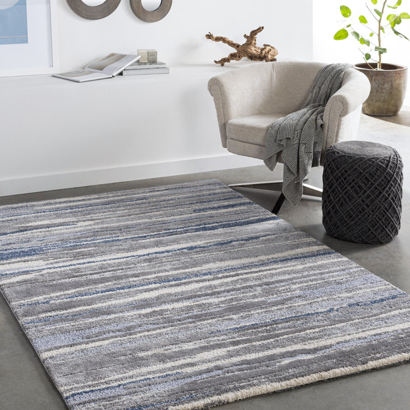 Baysinger Abstract Indoor Rug, Rectangle 5'3" x 7'3"