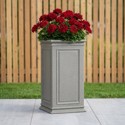 Strafford Tall Cube Self Watering Planter