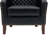 30.12" Wide Tufted Faux Leather Barrel Club Chair-1948106096