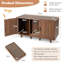 Aaliyah Enclosed Litter Box Enclosure-1316943135