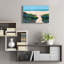 Art mural en verre acrylique épique «Smooth Coasting» par Dorothy Holmes Mohler, 24 po x 16 po-1674002725