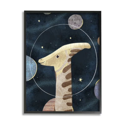 «Dinosaur Astronaut Helmet Outer Space Imagination» par Ziwei Li - peinture