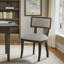 Ensemble de 2 chaises de salle à manger Marie, conception élégante rembourrée avec structure en bois massif et sièges confortables pour les intérieurs modernes.-516412072