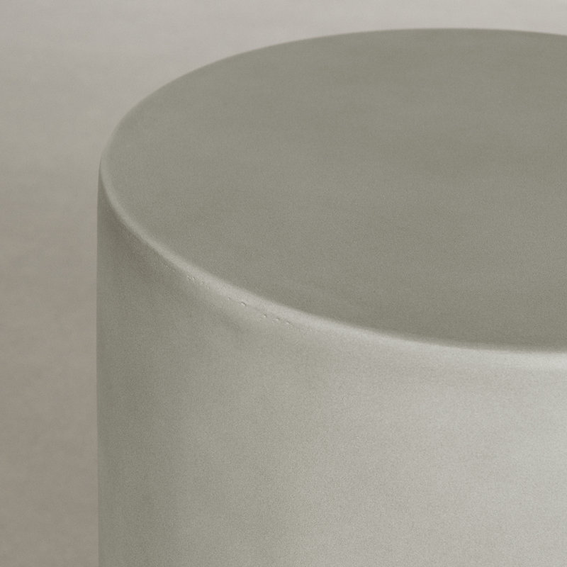 Amalfi Greige Magnesium Oxide Outdoor Side Table