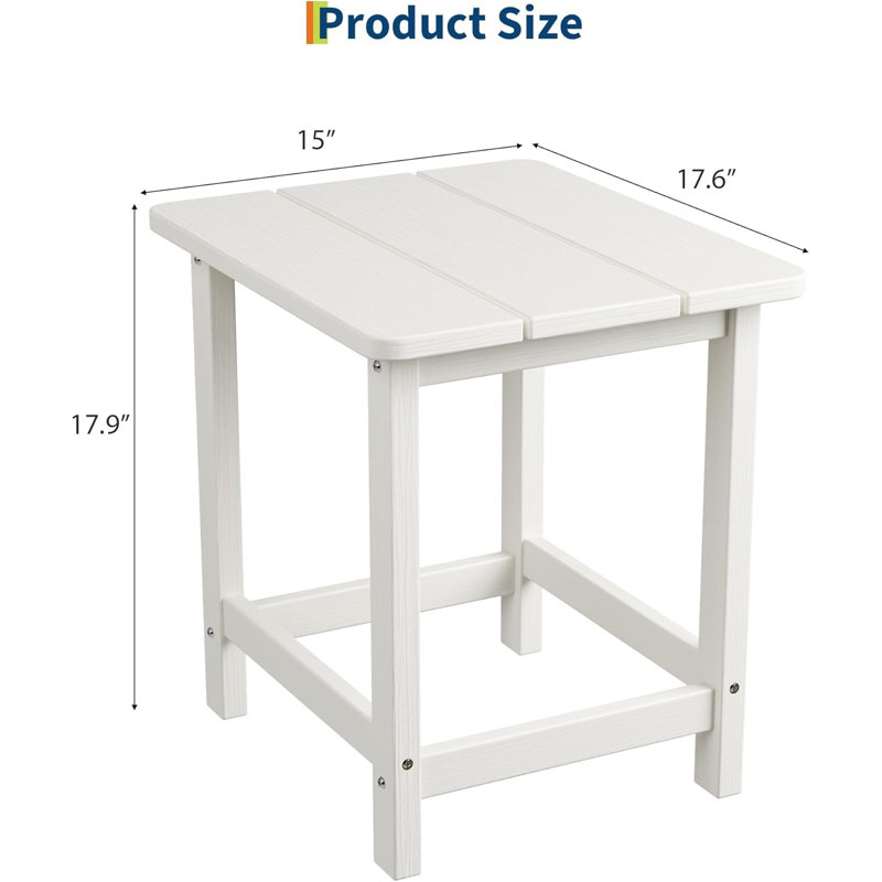45cm W Plastic / Stone Top Workbench Top, White
