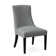 Tuxedo Slipper Dining Chair