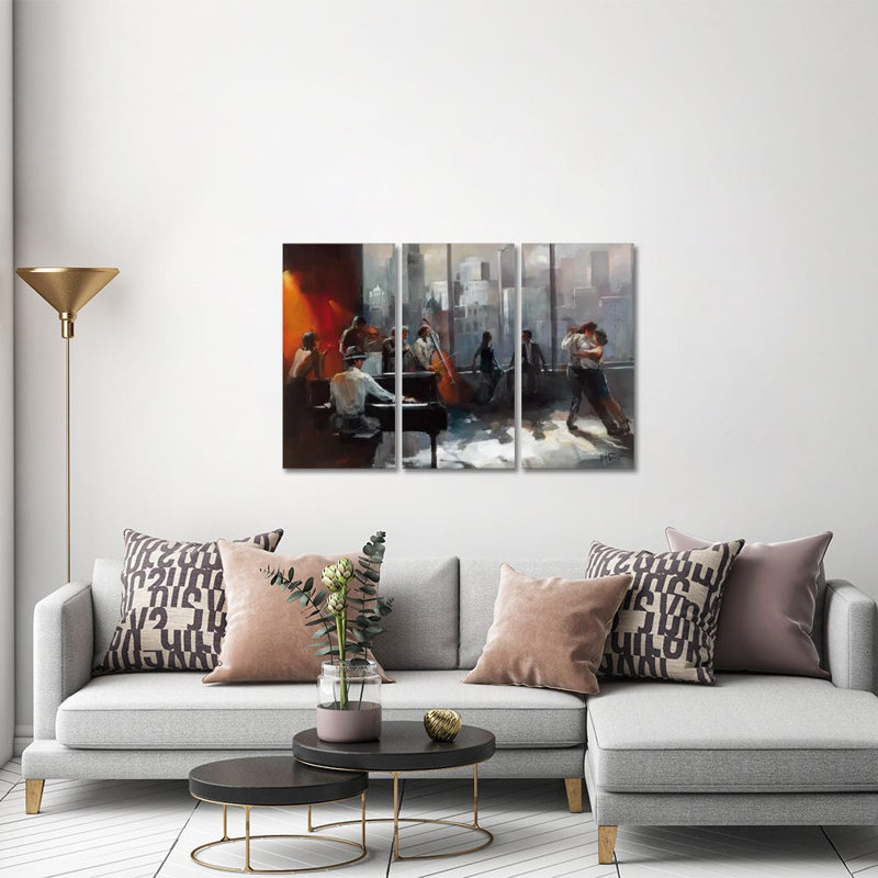 Giclée sur toile tendue avec une chambre