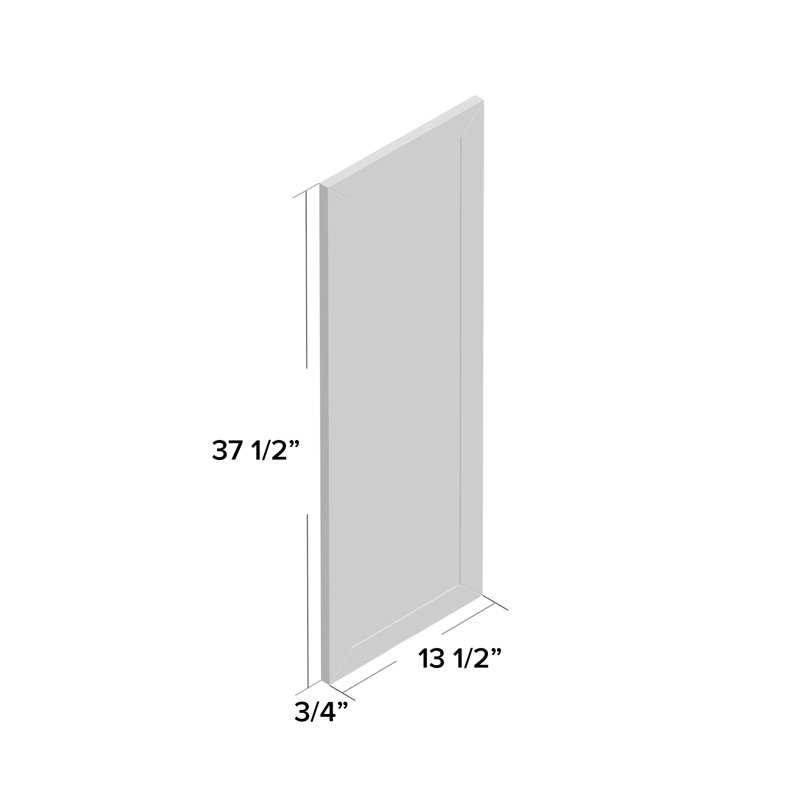 Ensemble de miroirs 2 pièces, H 37,5 po x l 13,5 po