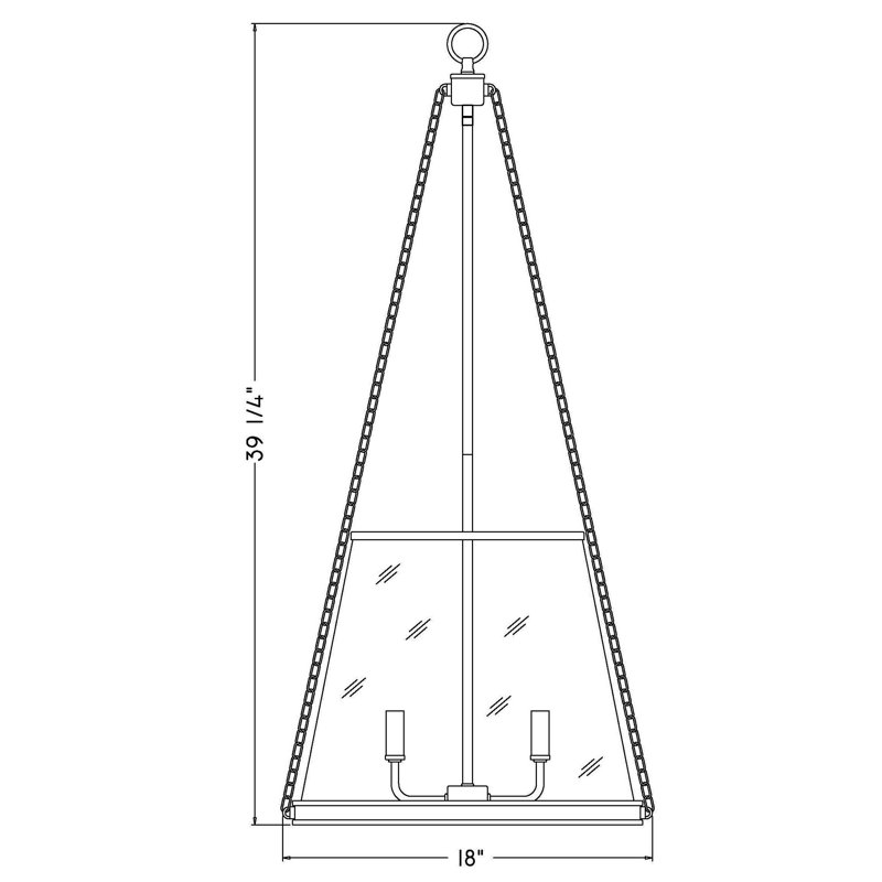 Malvern 4 - Light Single Pendant