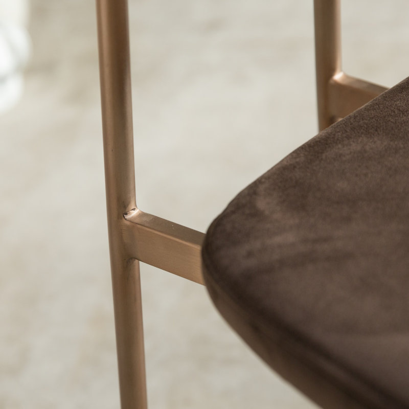 Yutapi Upholstered Dining Chair, Brown