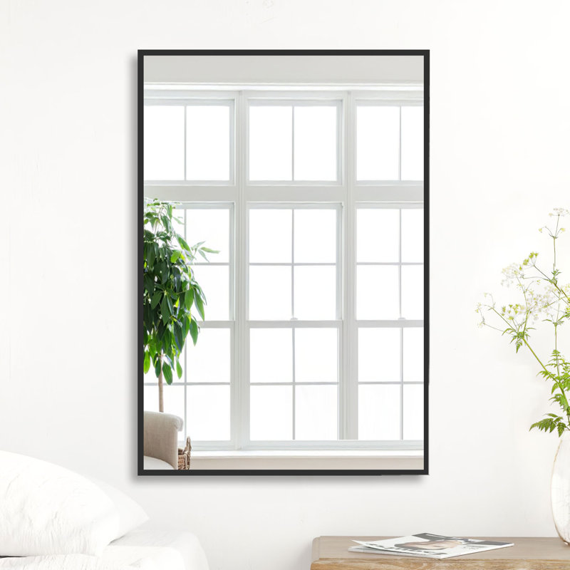Miroir mural en bois, 38 po x 26 po