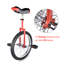 Roue de 18 po Ouicom Roue extérieure Monicyclette Cirque Sports de plein air Exercice Santé Rouge-126423121
