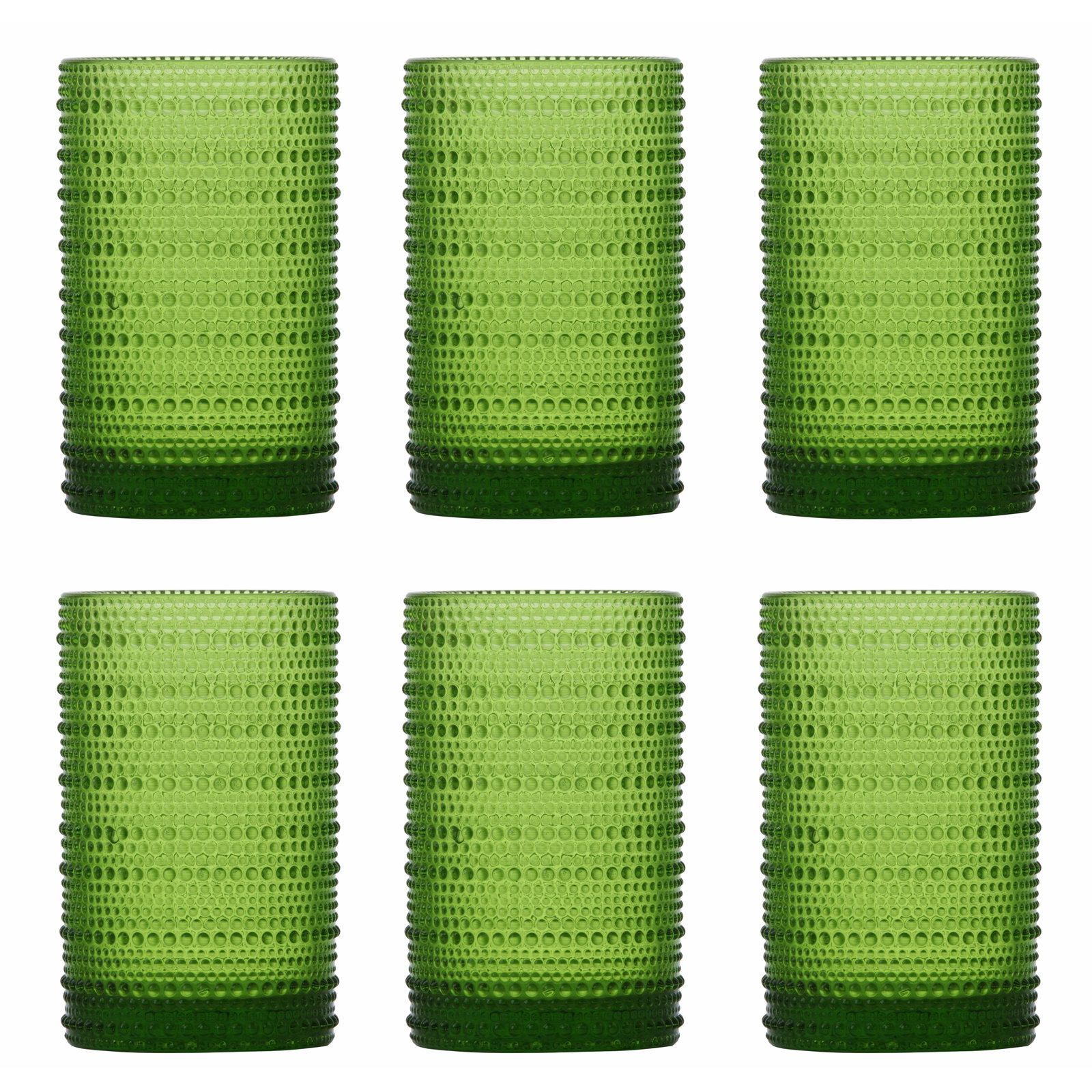 Jupiter Drinking Glass, Fern, 13 oz.
