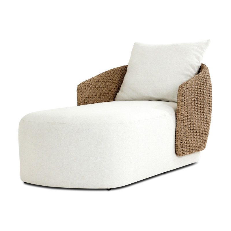 Maven Outdoor Chaise-Alessi Linen