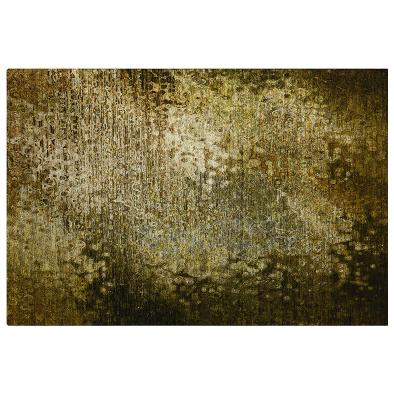 Premium Machine Washable Dream Shag ADS565 Casual Rug, 1'8" x 2'6", Brown