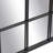 Haider Glass and Metal Arched Window Pane Inspired Wall Mirror-736818526-736747601-736747600