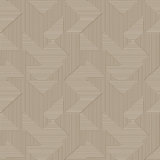 Zen Collection Cleopatra Geometric Textured Wallpaper Roll