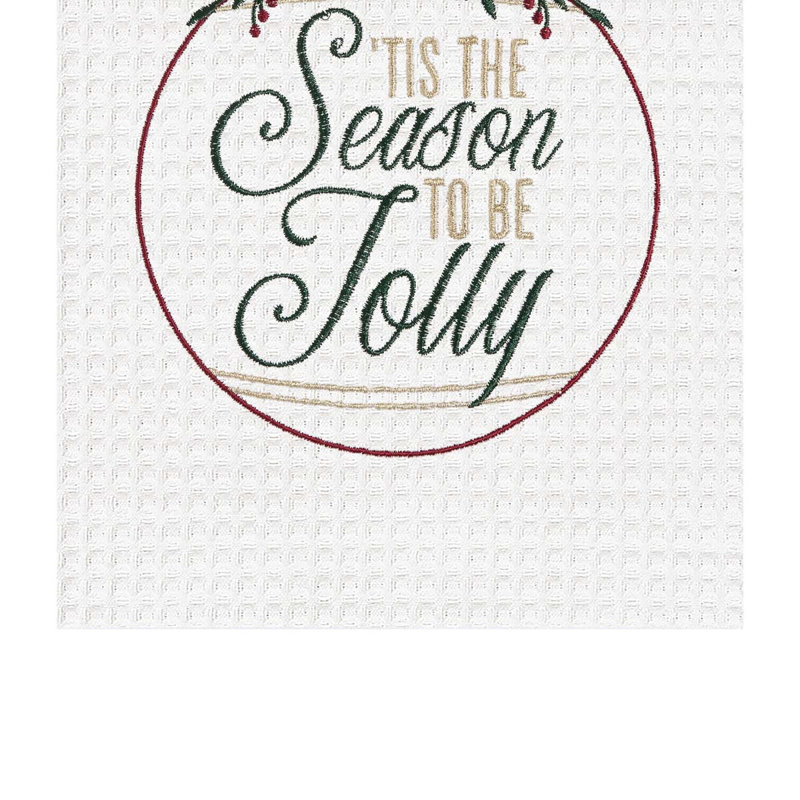 Season To Be Jolly Ornament Towel