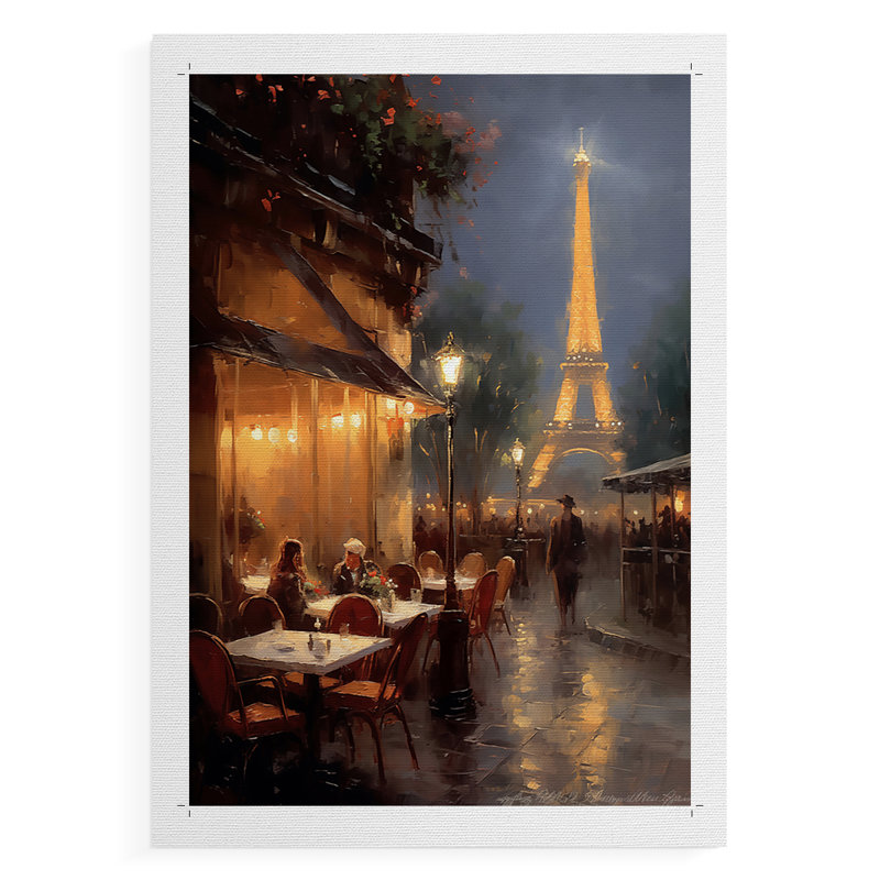 Paysages de la série Cccxxxi - Impression sur toile seulement - non encadrée, H 18 po x l 12 po