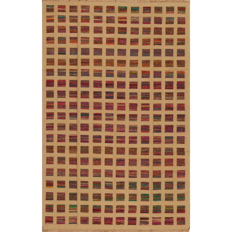 Metropolitan Flatweave Wool Area Rug, Rectangle 6' x 9'