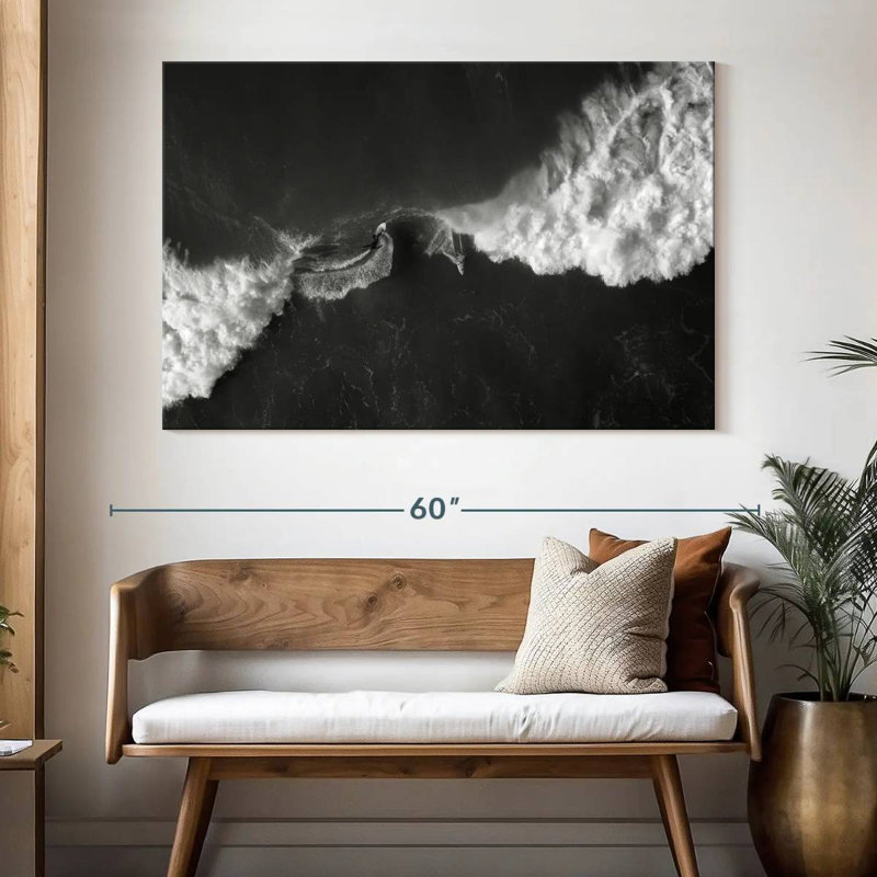 Sireci Surfer Waves, 34" H x 51" W