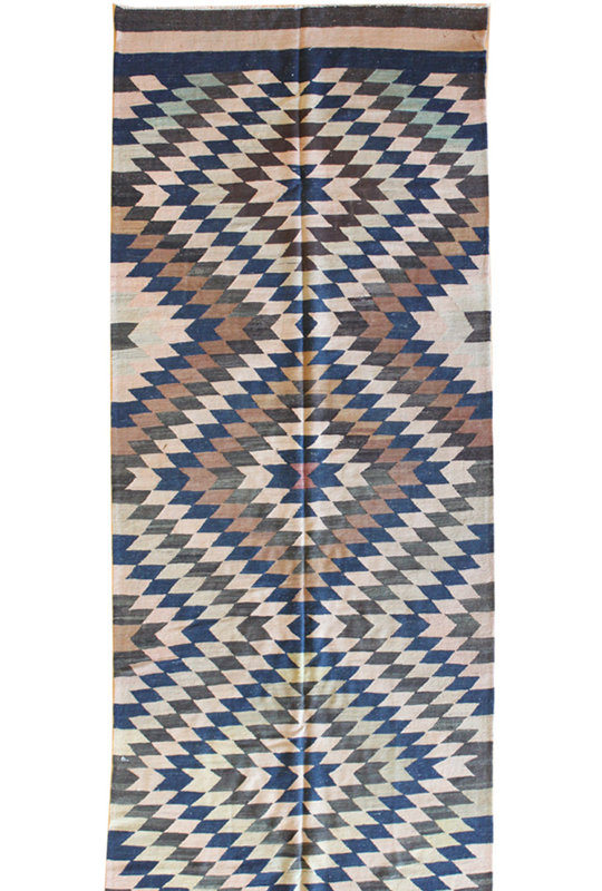 Aghan One-of-a-Kind 4'10" x 12'6" Area Rug in Ivory