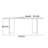 Simple rectangular dining table-123144376