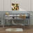 Twin Loft Bed With Guardrails And Ladder-721587308