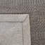 Tapis gris tissé à la main Adelmar-309364121