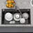 28" Drop In Single Bowl  Kitchen Sink-104597501