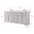 Lisette 72" Double Bathroom Vanity Set-1014232582