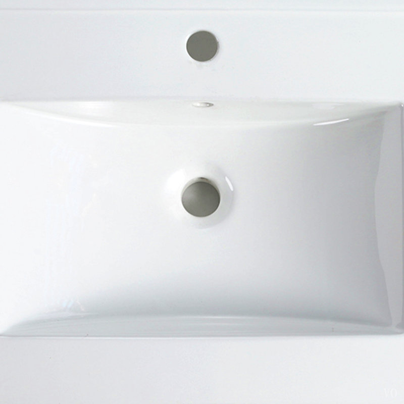 Dessus de meuble-lavabo en céramique 30 po, Blanc