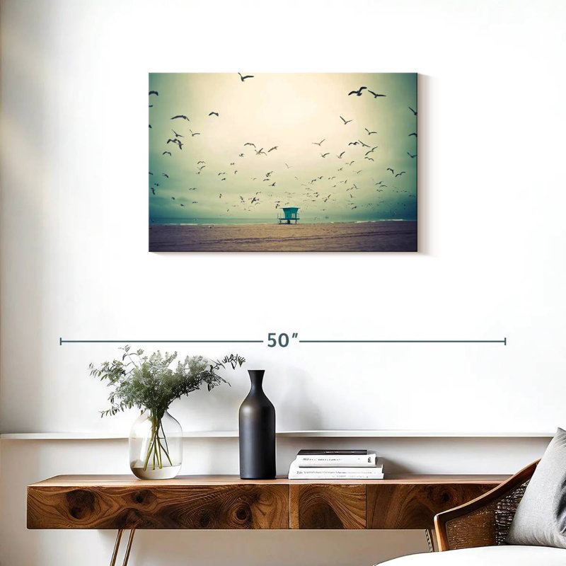 Gillard Huntington Seagulls, H 20 po x l 30 po