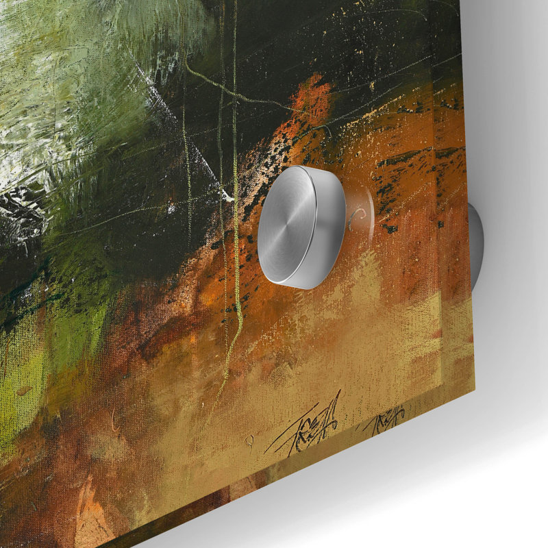  «Evergreen 1» par Design Fabrikken, art mural en verre acrylique, H 24 po x l 24 po