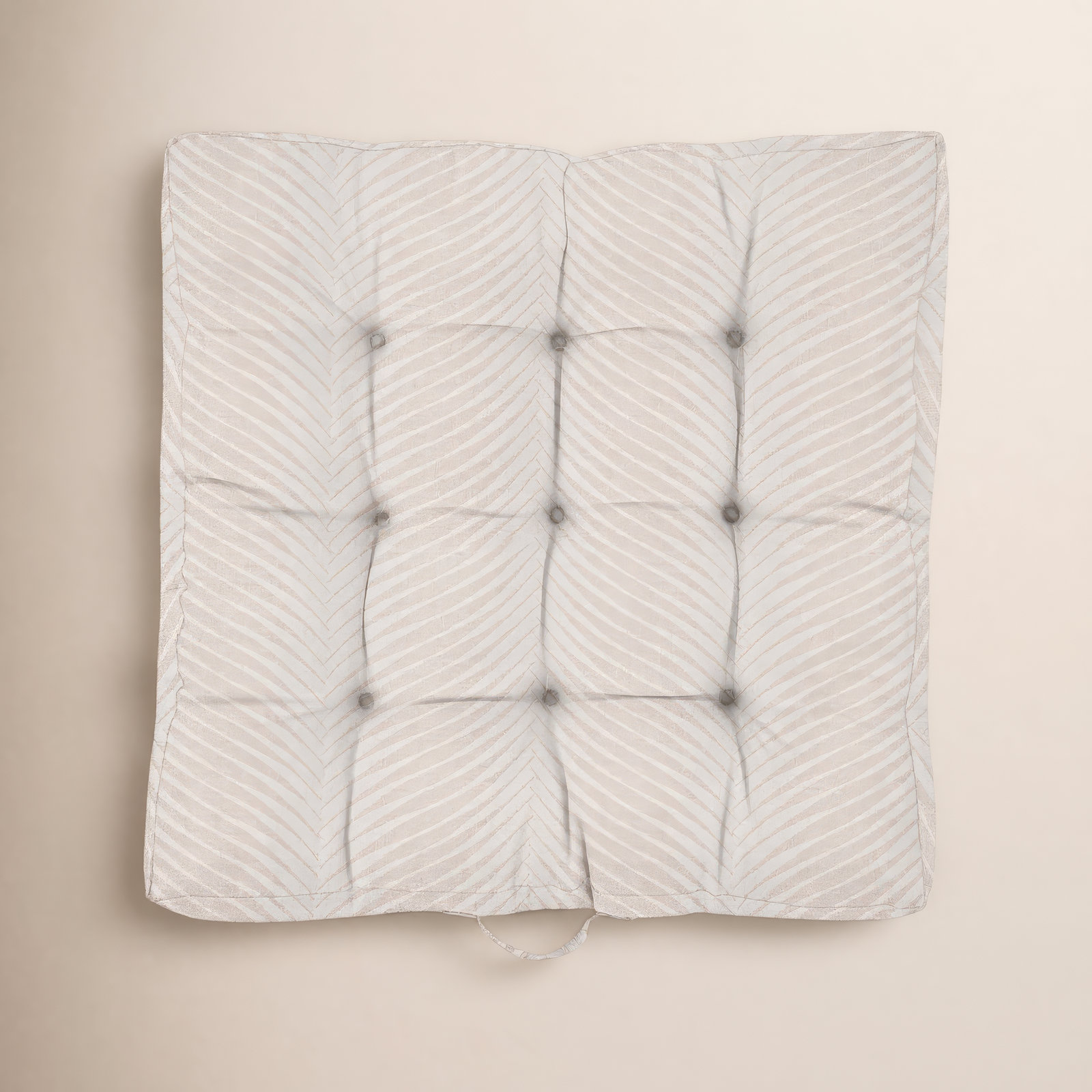 Kama 24" x 5" Sunbrella® Throw Pillow, Beige