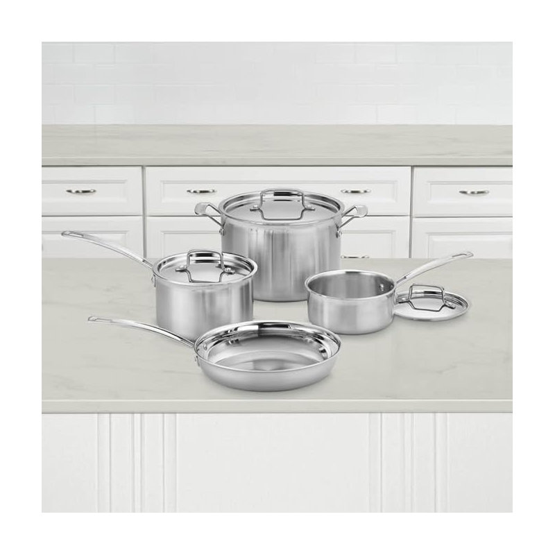 Cuisinart MultiClad Pro 7 Piece Cookware Set