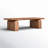 Table basse en bois massif Bergholt