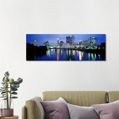 Columbus OH by Panoramic Images - Panoramic Gallery-Wrapped Canvas Giclée on Canvas