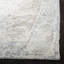 Tapis oriental gris en viscose / coton tissé à la main Brianne-1636022437
