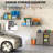 Overhead Garage Lifting Storage Rack, 4x4 Ft