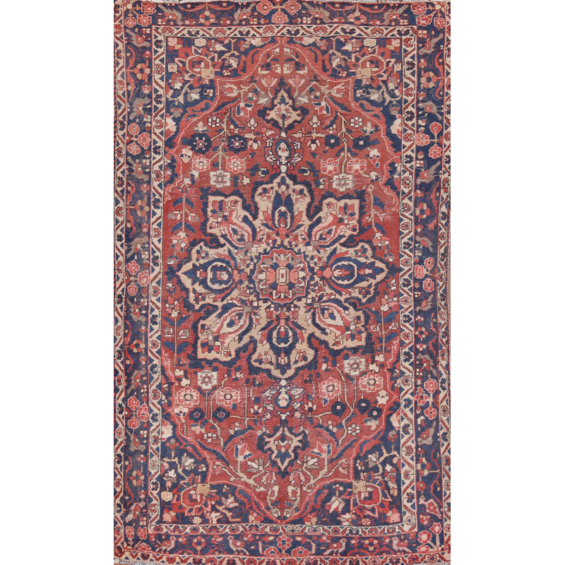 Tapis en laine vieillie 6 x 9