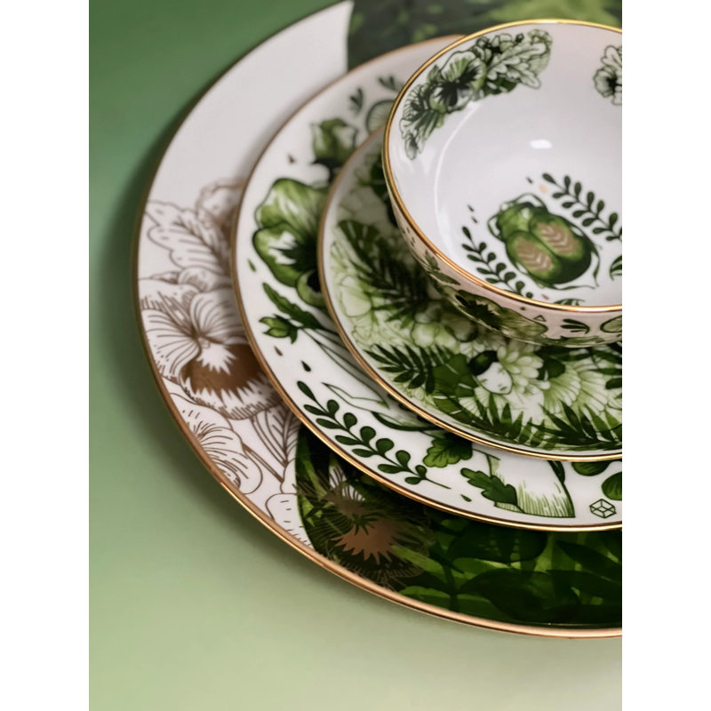 Voragine Porcelain Dinner Plate