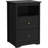 Anitrea 2-Drawer Wooden Nightstand with Open Shelf-1981873